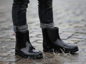 Bota Galocha Molekinha Infantil Chuva Moda Gliter 2187100