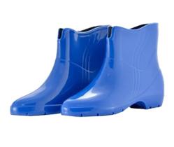 Bota Galocha PVC Antiderrapante Limpeza Limpar c CA Impermeavel Cozinha Feminino Lavar EPI -