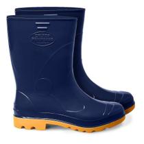 Bota Galocha Pvc Leve Impermeável Cano médio Industrial