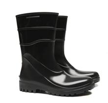 Bota Galocha Pvc Preta Limpeza Faxina Antiderrapante Bota Galocha Pvc Preta Limpeza Faxina Antiderrapante