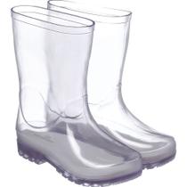 Bota Galocha Transparente Infantil Mia Clear WorldColors