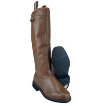 Bota Gaúcha Masculina Lince Bico Quadrado Couro Caramelo Ref 80.45.212