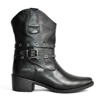 Bota Godiva Country Fivela Feminina Preta
