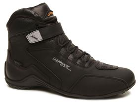 Bota gogowear indian emborrachado motociclista casual estrada