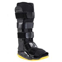 Bota imobilizadora longa exofoot preto/amarelo m