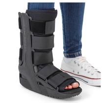 Bota Imobilizadora Ortopédica Standard Preta Curta Hidrolight