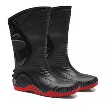 Bota Impermeável Bracol MOTOSAFE 84BPM600 Preto/Vermelho N 39 Bota Impermeável Bracol MOTOSAFE 84BPM600 Preto/Vermelho N 39