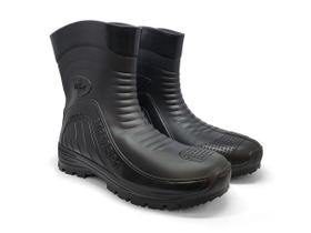 Bota Impermeável Chuva Moto Motociclista PVC Monseg