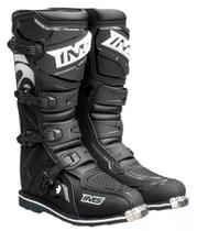 Bota Ims Robust Sola Costurada Bico De Aço Trilha Motocross