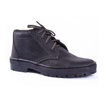 Bota Incopar de Couro Sem Biqueira Com Cadarço Nº38 CA21181