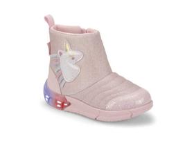 Bota Infantil BIBI Space Luz Led Colorido Unicórnio Feminino