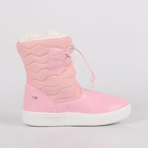 Bota Infantil Camin Com Pelos 3514 Rosa