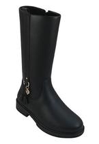 Bota Infantil Cano Longo Pampili Safira Preta