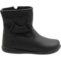Bota Infantil Cano Medio Street Cal Pequenos Laços Menina