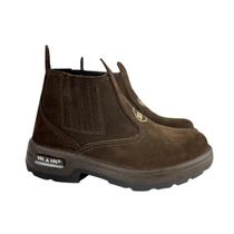 Bota Infantil Chelsea Sol A Sol Nobuck Chocolate