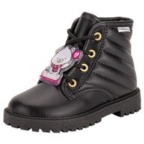 Bota infantil coturno molekinha 2126522 Bota infantil coturno molekinha 2126522