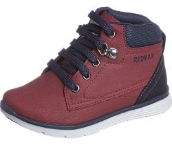 Bota Infantil Coturno Vermelho Antiderrapante Unissex