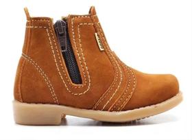 Bota Infantil Couro Legítimo Botina Country Festa Junina Bota Infantil Couro Legítimo Botina Country Festa Junina