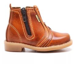 Bota Infantil Couro Legítimo Botina Country Festa Junina Bota Infantil Couro Legítimo Botina Country Festa Junina