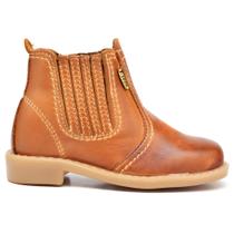 Bota Infantil Couro Legítimo Botina Country Festa Junina Bota Infantil Couro Legítimo Botina Country Festa Junina