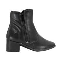 Bota Infantil de Meninas Pink Cats Bertelli Preto Bota Infantil de Meninas Pink Cats Bertelli Preto