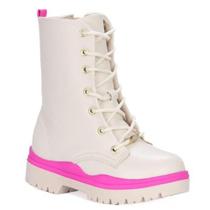 Bota Infantil Feminina Coturno Colors Molekinha 2179.103 Bota Infantil Feminina Coturno Colors Molekinha 2179.103