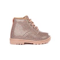 Bota Infantil Feminina Coturno Gliter Funfy 2000G