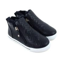 Bota Infantil Feminina Dalla Vecchia New Mestiço Preta 31089