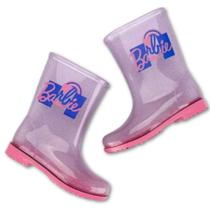 Bota Infantil Feminina Galocha Impermeável Grendene Kids Barbie
