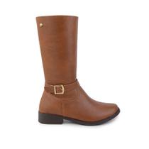 Bota Infantil Feminina Klin Cano Longo Marrom Caramelo 1950