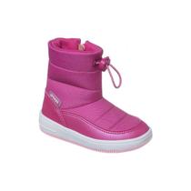 Bota Infantil Feminina Ortopé Bliss Boot Detalhe Coração Glitter Pink