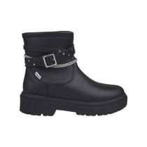 Bota Infantil Feminina Pampili Duda Corrente Preta - 6810 Bota Infantil Feminina Pampili Duda Corrente Preta - 6810