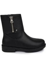 Bota Infantil Feminina Pampili Safira Zíper