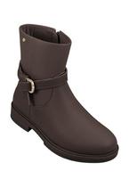 Bota Infantil Feminina Safira Montaria com Fivela Marrom