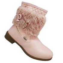 Bota Infantil Feminina Salto Montaria Cano Curto Kidy 036-0022-4005