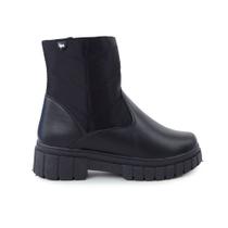 Bota Infantil Feminina World Colors Coturno Preto - 711010