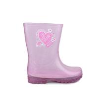 Bota Infantil Feminina World Colors Galocha Rosa Glitter 263 Bota Infantil Feminina World Colors Galocha Rosa Glitter 263