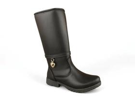 Bota Infantil Fuffy - Conforto E Estilo Para Os Pequenas Preto