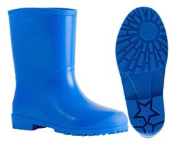 Bota Infantil Galocha Impermeavel Borracha Kids 26/27 Azul