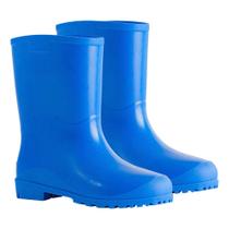 Bota Infantil Galocha Impermeavel Borracha Kids 30/31 Azul