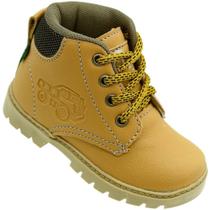 Bota Country Capelli Couro Masculina Infantil Dia a Dia Marrom em Promoção  | Ofertas na Americanas