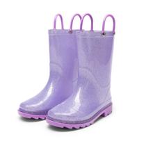 Bota Infantil Impermeável com Glitter DREAM PAIRS Tamanho 9 Bota Infantil Impermeável com Glitter DREAM PAIRS Tamanho 9