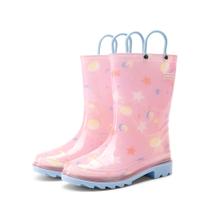 Bota Infantil Impermeável DREAM PAIRS Tamanho 13 Rosa