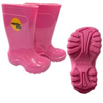 Bota Infantil Impermeável Galocha Borracha Pvc Vonder Kids