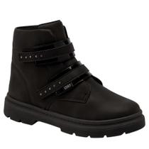 Bota infantil klin london kids 366 preto Bota infantil klin london kids 366 preto