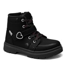 Bota infantil klin london mini 365 preto