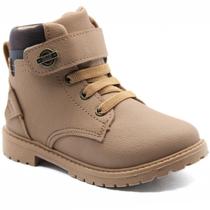 Bota Infantil Klin Rock Mini Menino - Marrom