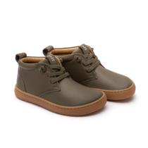 Bota Infantil Masculina Correr e Brincar Rambler - Verde Musgo - Tip Toey Joey