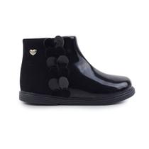 Bota Infantil Masculina Klin Cano Curto Miss Mini Preta 1680