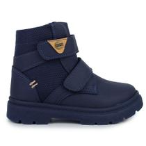 Bota Infantil Masculina Klin London Mini Azul - 3650 Bota Infantil Masculina Klin London Mini Azul - 3650